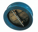 VALV.RET.DOBLE CLAP DISCO INOX PN16 10″