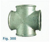 FIG.180 CRUZ 90º H-H 1.1/2″ GALVANIZAD