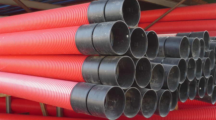 T.P.E.CORR.D/CAPA DRENAJE DN-110 BARRA