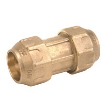 JUNTA DOBLE RECTA 32 LATON PE/PE